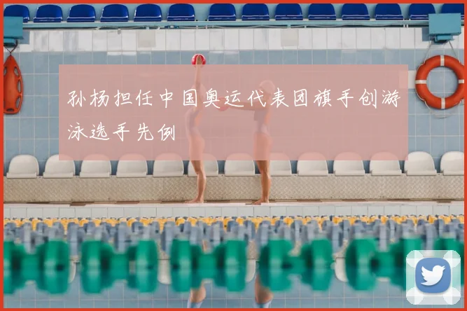 孙杨担任中国奥运代表团旗手创游泳选手先例