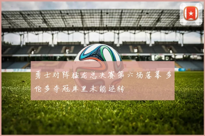 勇士对阵猛龙总决赛第六场落幕 多伦多夺冠库里未能逆转